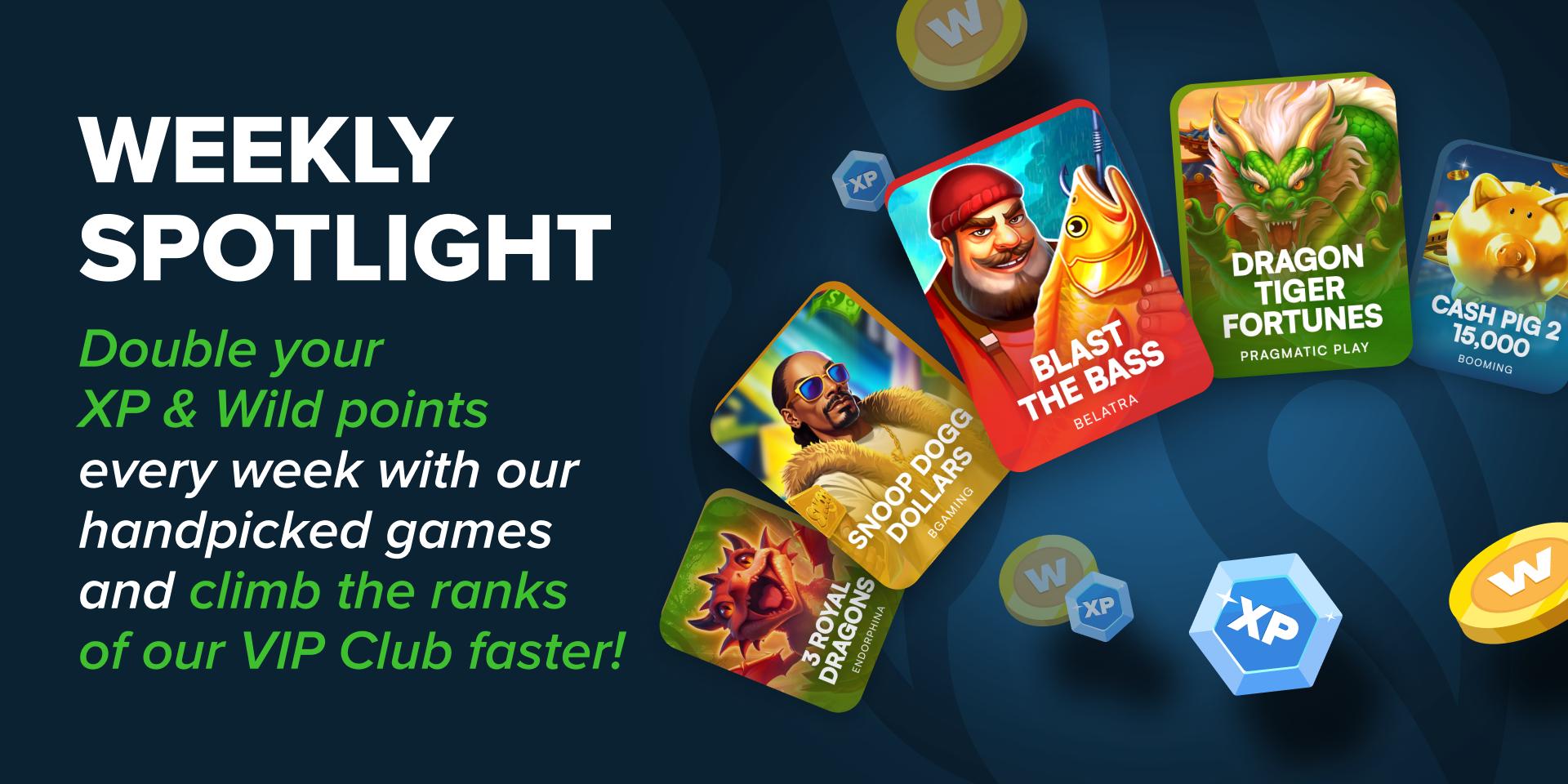 Promotion Weekly Spotlight - Double XP & Wild Points