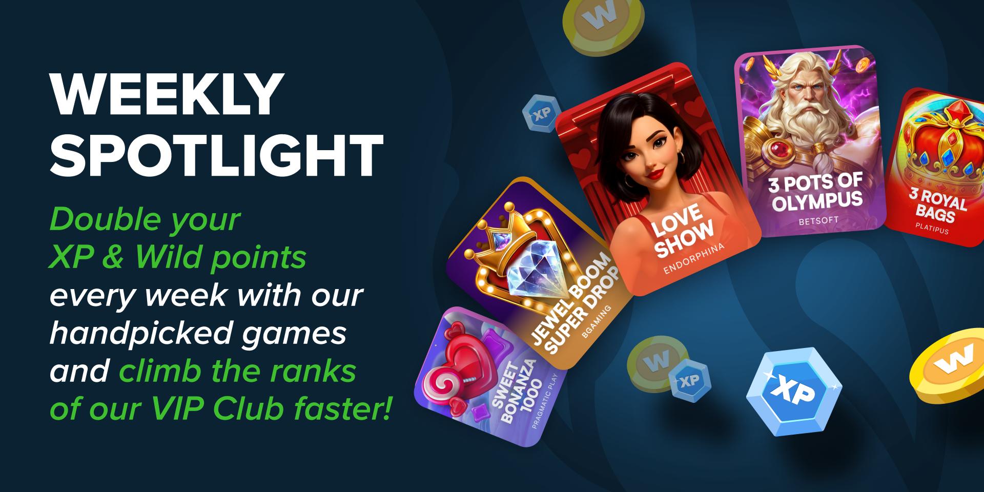 Promotion Weekly Spotlight - Double XP & Wild Points