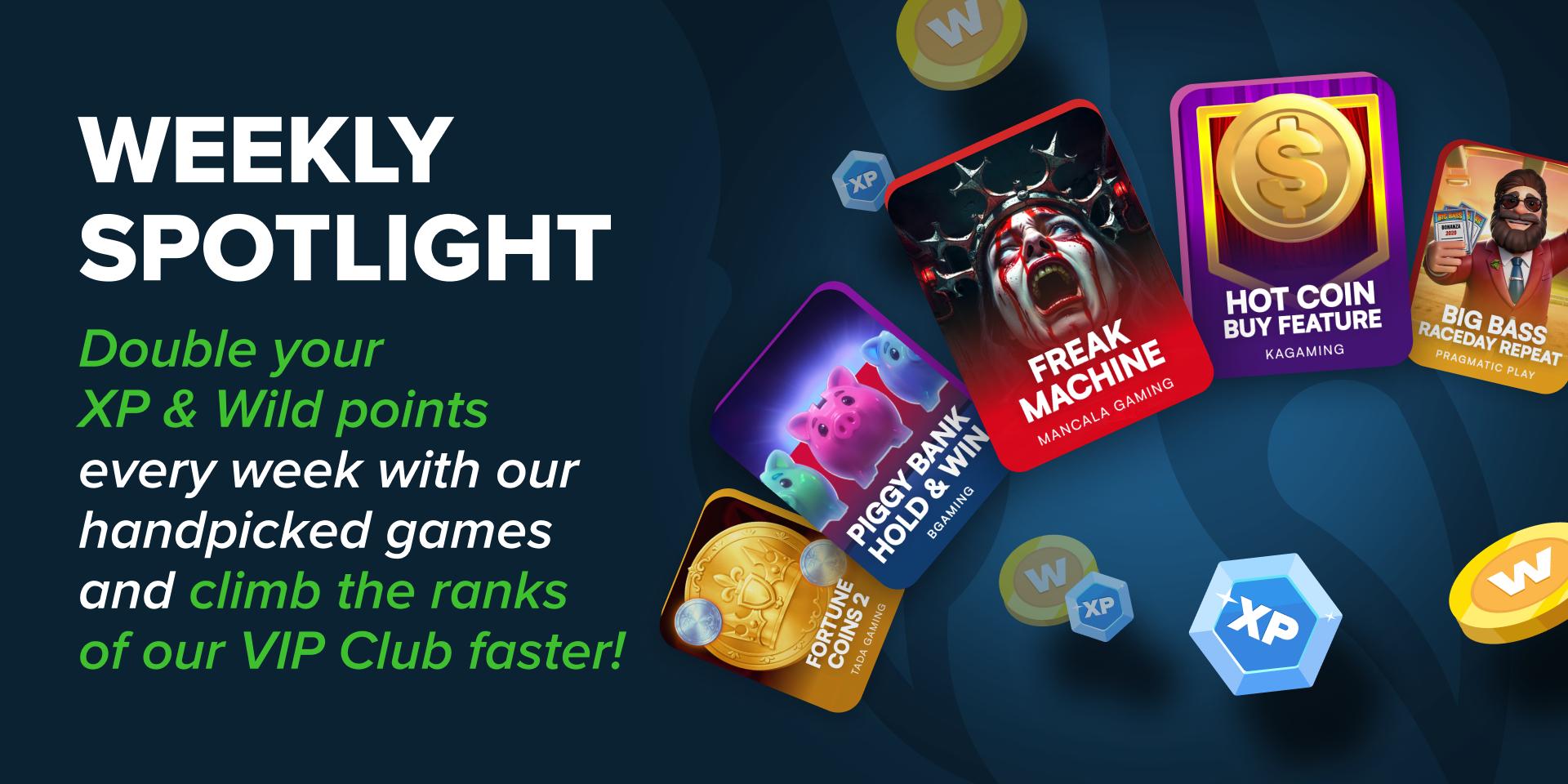 Promotion Weekly Spotlight - Double XP & Wild Points