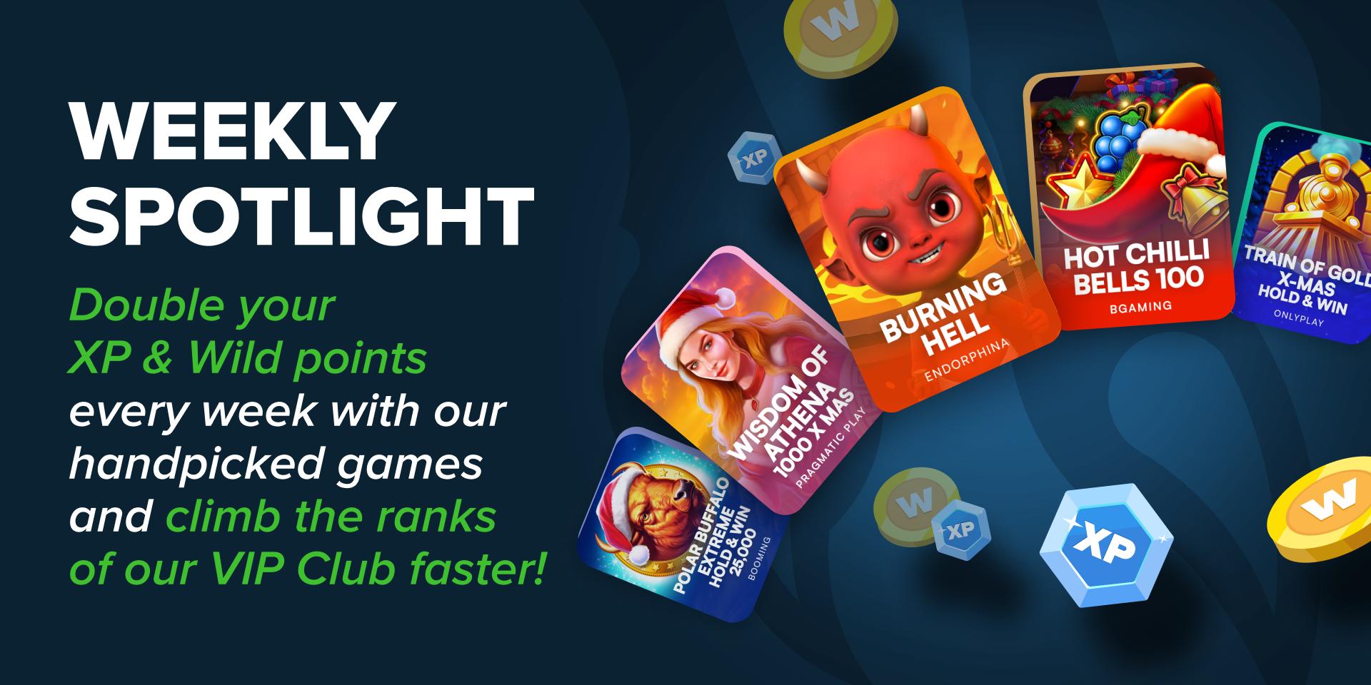 Promotion Weekly Spotlight - Double XP & Wild Points