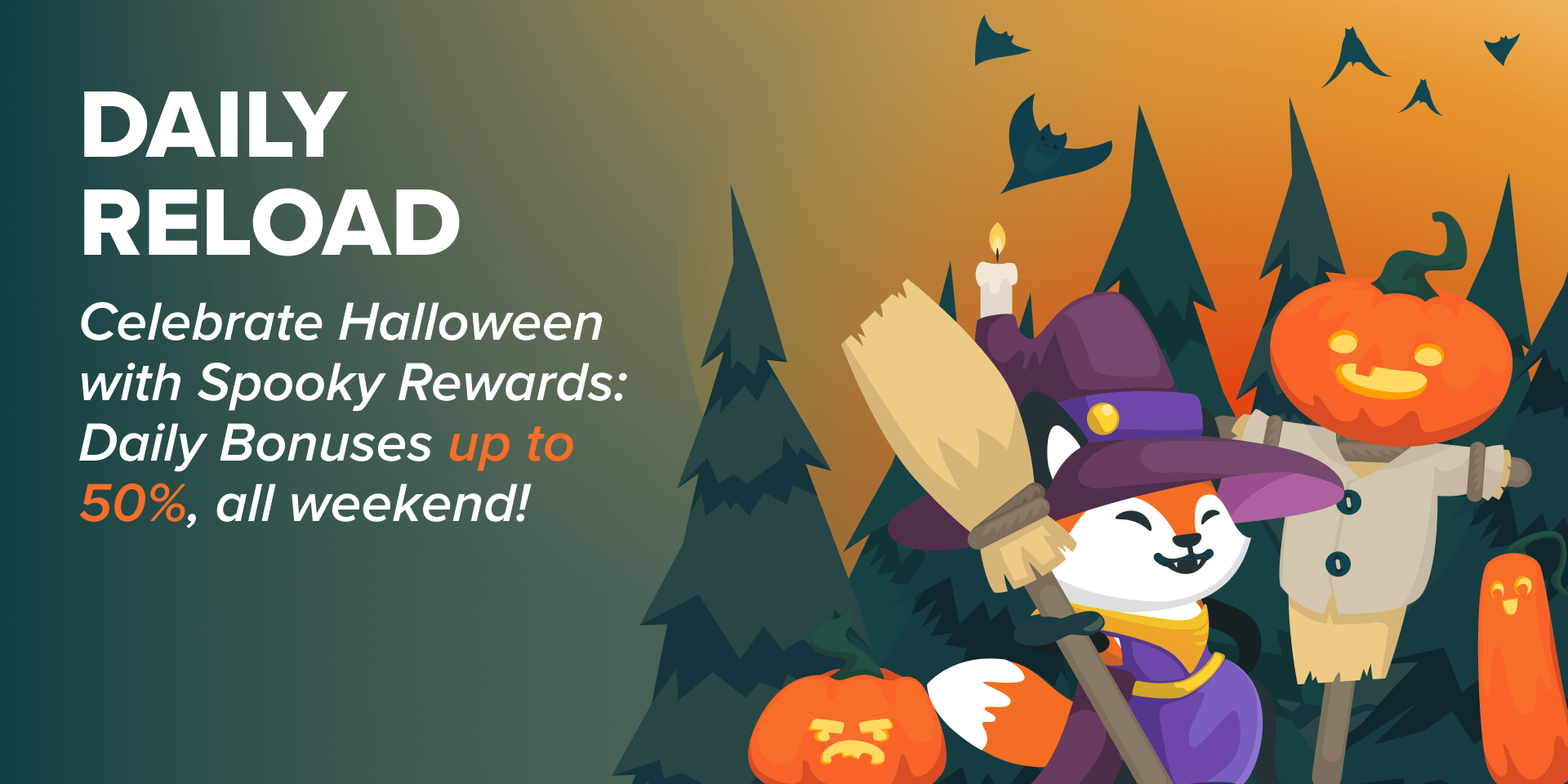 Promotion Halloween Bonus